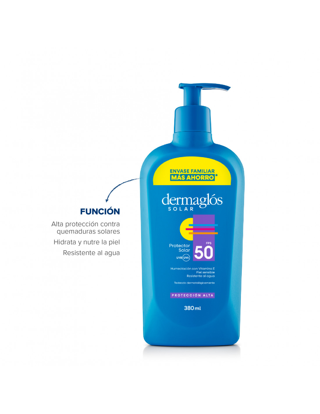 Dermaglos Protector Solar FPS50 x 380... Dermaglos Protector Solar FPS50 x 380...