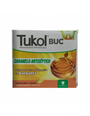 Tukol Buc Miel Y Limon X 9 Caramelos