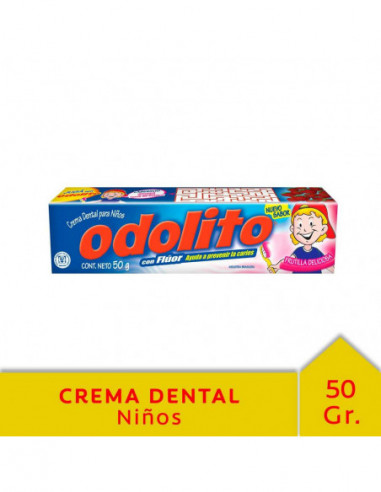 Odolito Crema Dental Frutilla 50g