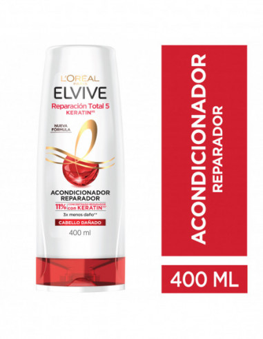 Acondicionador Elvive RT5 Keratin 400ml