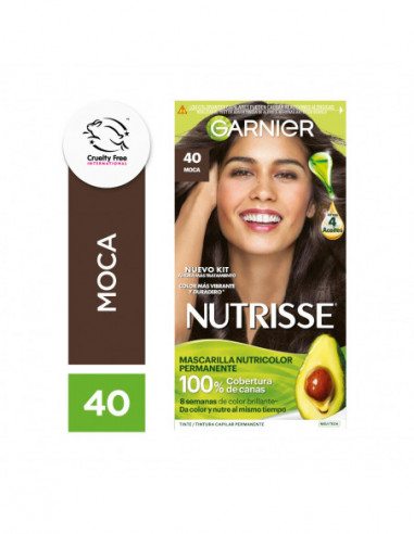 Kit Tintura Nutrisse Clasico Tono 40...