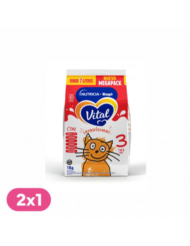 Vital 3 Leche en Polvo Pouch x 1000 G