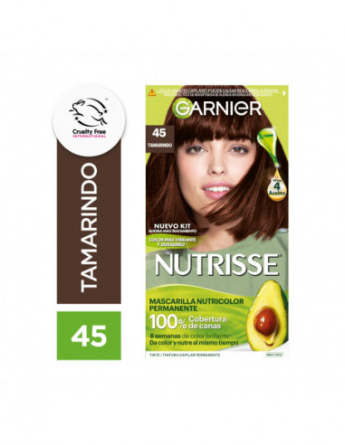 Kit Tintura Nutrisse Clasico Tono 45...