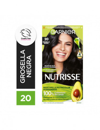 Kit Tintura Nutrisse Clasico Tono 20...