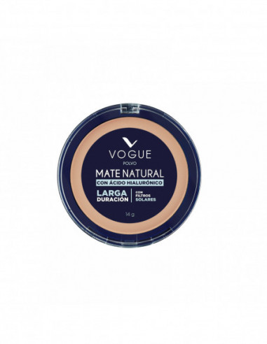 Polvo Compacto Vogue Mate Natural...
