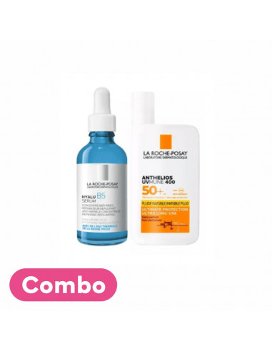 LA ROCHE POSAY COMBO (SERUM HYALU B5...