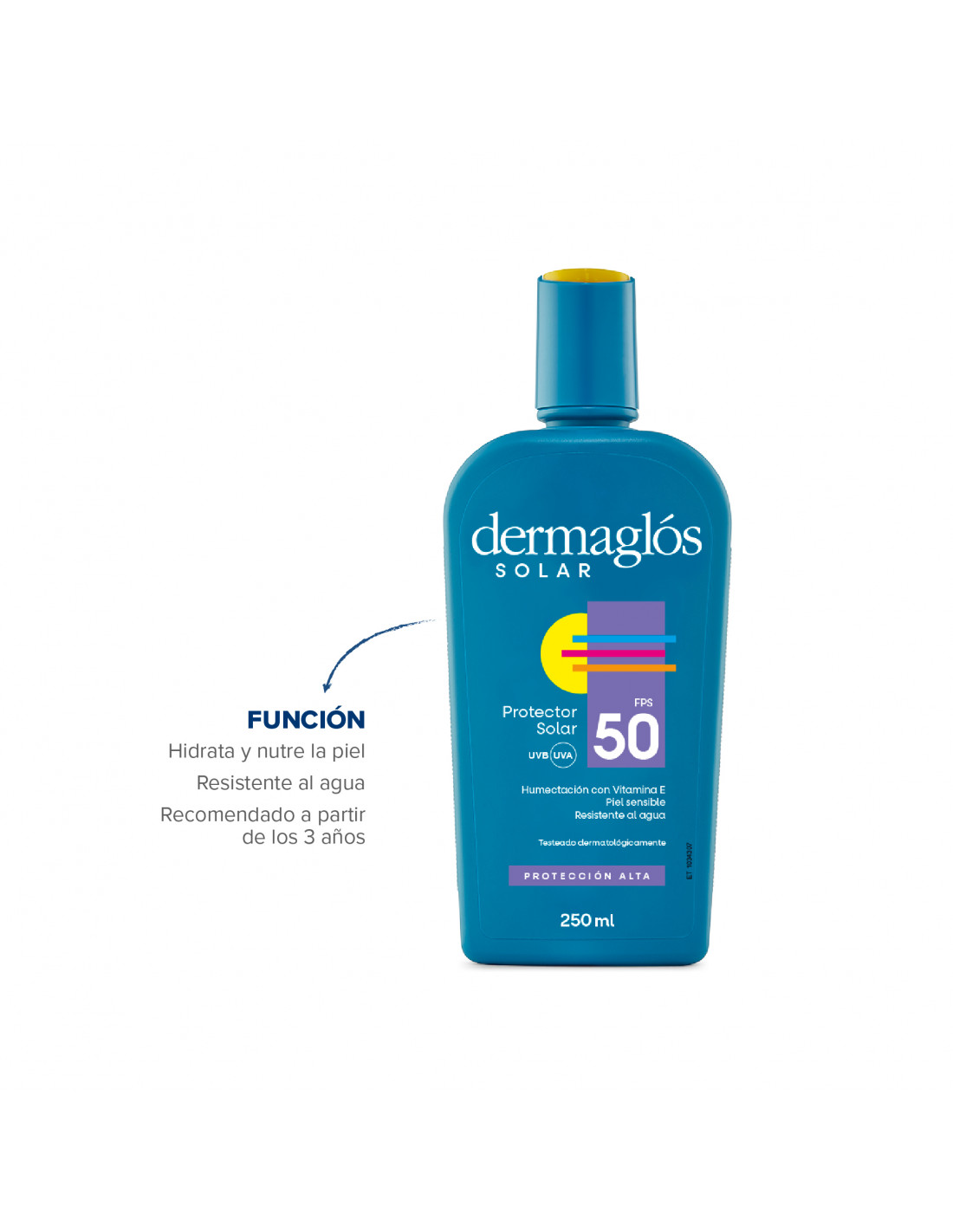 Dermaglos Protector Solar FPS50 x 250... Dermaglos Protector Solar FPS50 x 250...