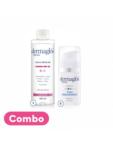 Dermaglos Kit Facial Agua Micelar +...