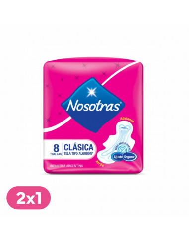 Nosotras toalla clasica tela tipo...