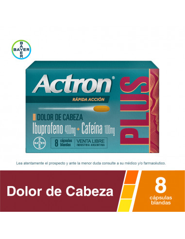 Actron Plus x 8 Capsulas