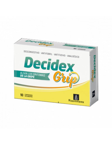 Decidex Grip x 10 Comprimidos...