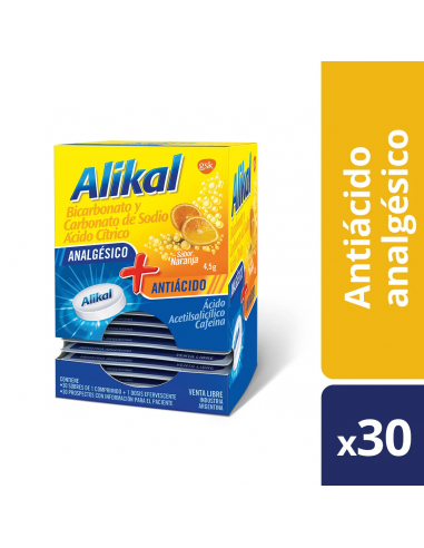 Alikal Naranja x 30 Sobres