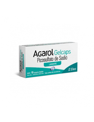 Agarol Gelcaps 5 mg x 10 Capsulas...