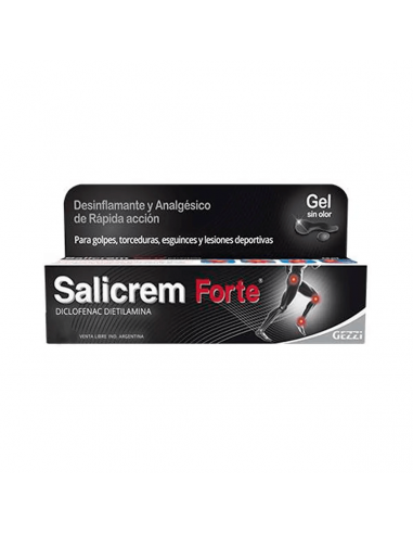 Salicream Forte Gel Sin Olor x 100 gr
