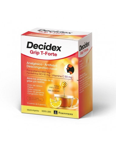 Decidex Grip T-Forte x 10 Sobres de 5gr