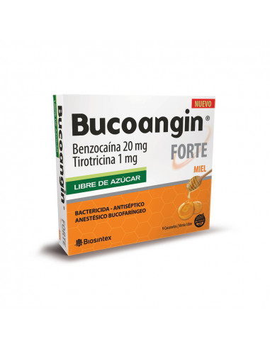 Bucoangin Forte Libre de Azucar Sabor...