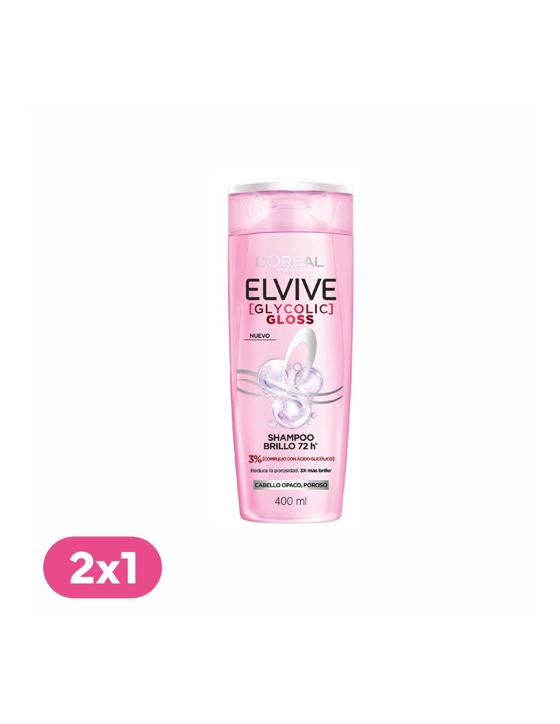 Shampoo Elvive Glycolic Gloss 400ml Shampoo Elvive Glycolic Gloss 400ml