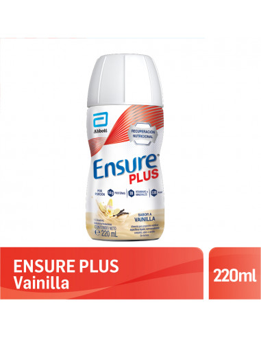 Ensure Plus Suplemento Bebible Sabor... Ensure Plus Suplemento Bebible Sabor...
