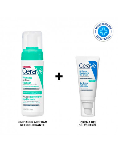Cerave Combo Limpiador Air Foam +...